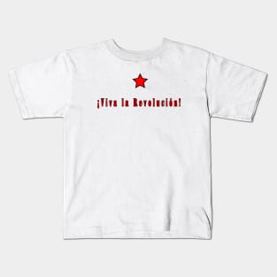 Viva la revolucion Cuba Libre Kids T-Shirt